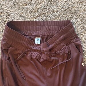 Senita Athletics Maroon Track Joggers